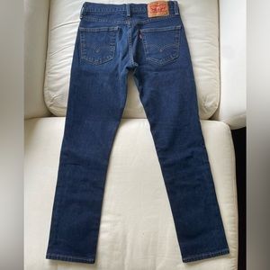 LIKE NEW - Levi 511 Dark Wash Denim Jean 29/30